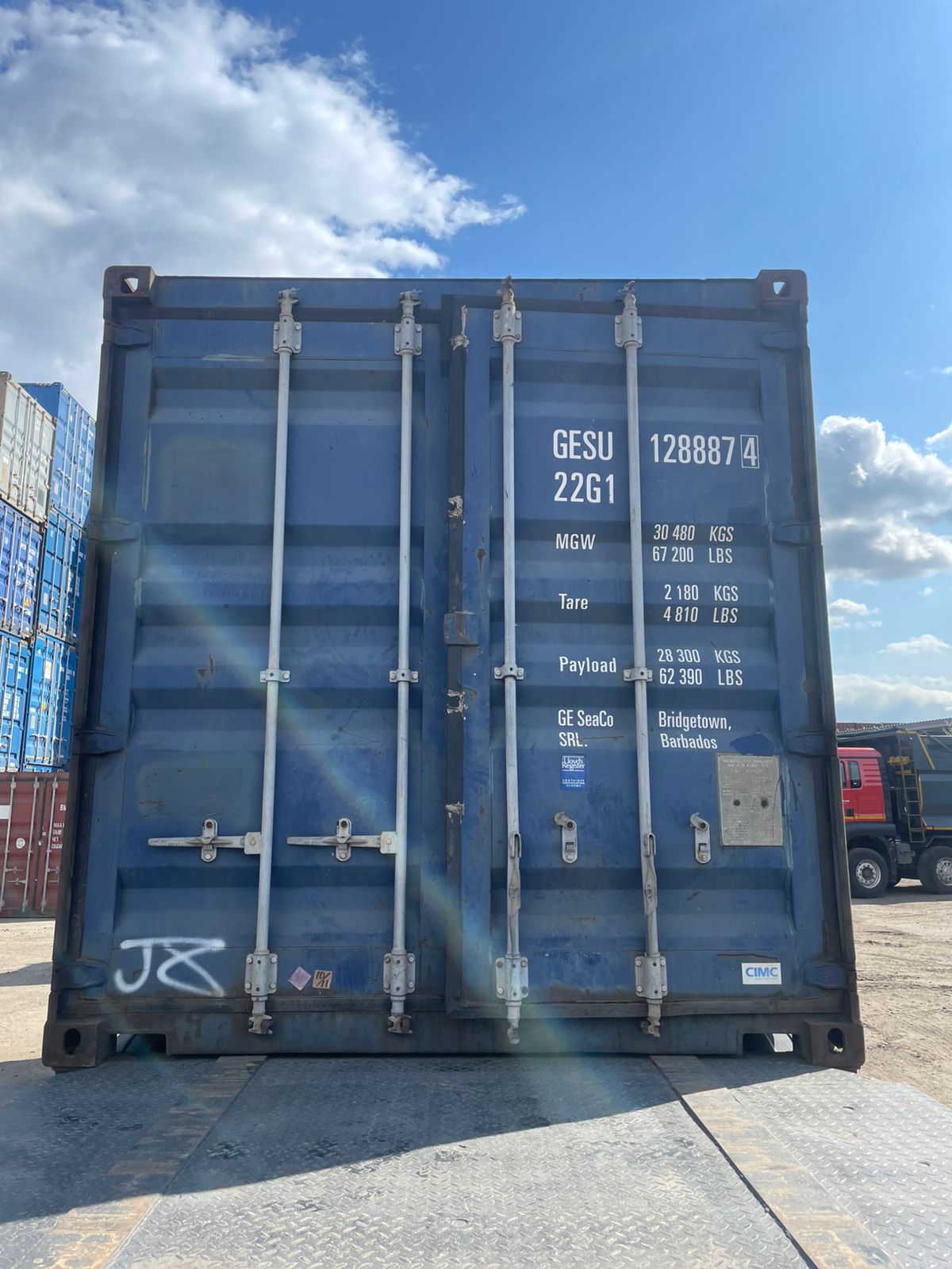 Морской контейнер GESU1288874