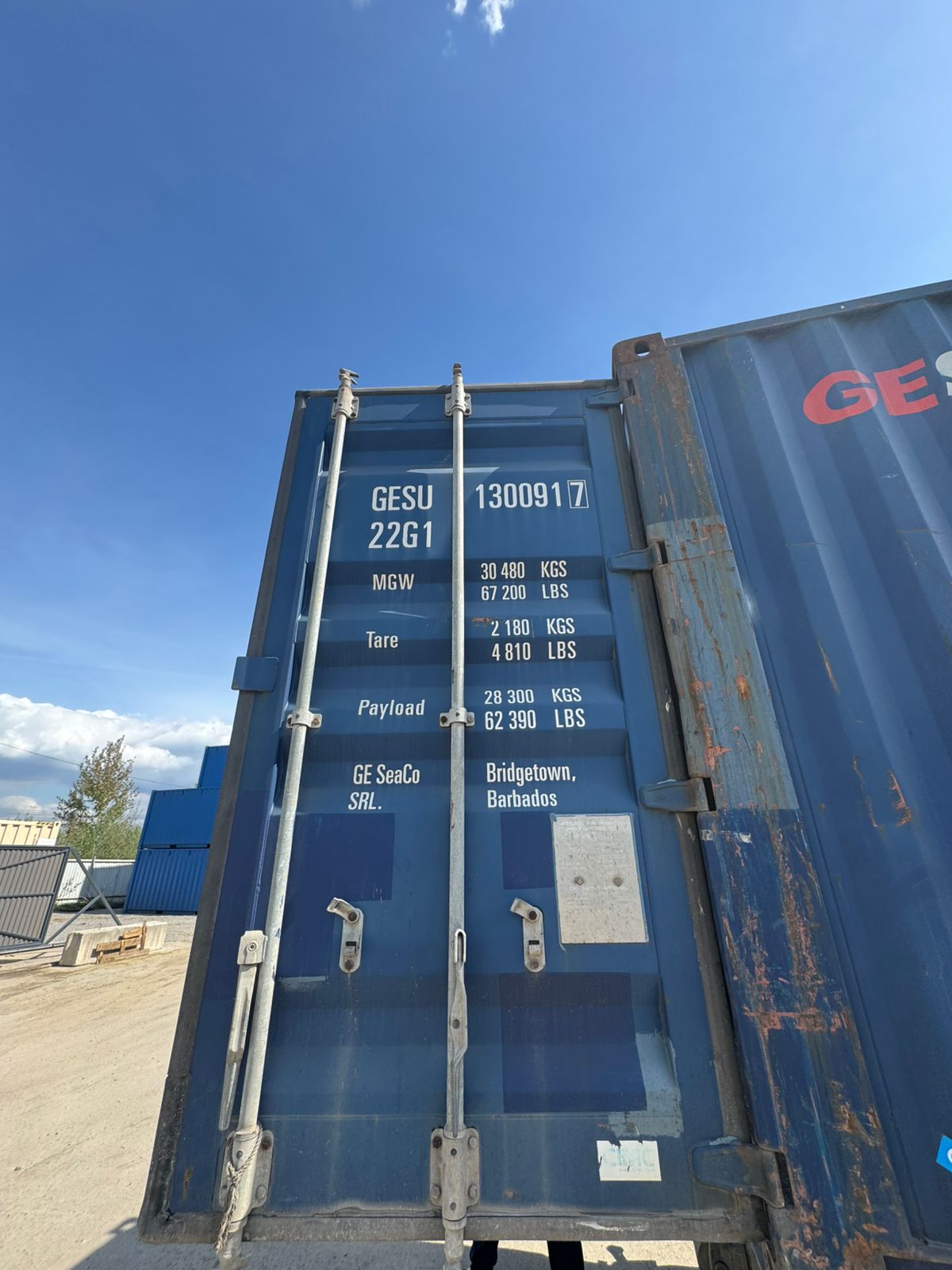 Морской контейнер GESU1300917