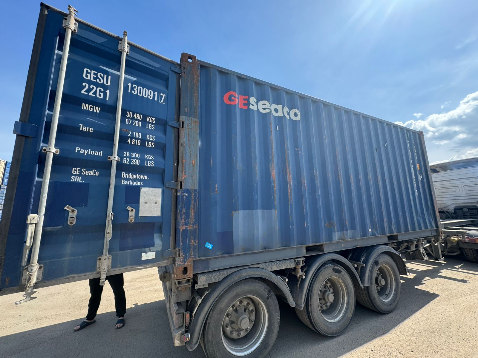 Морской контейнер GESU1300917