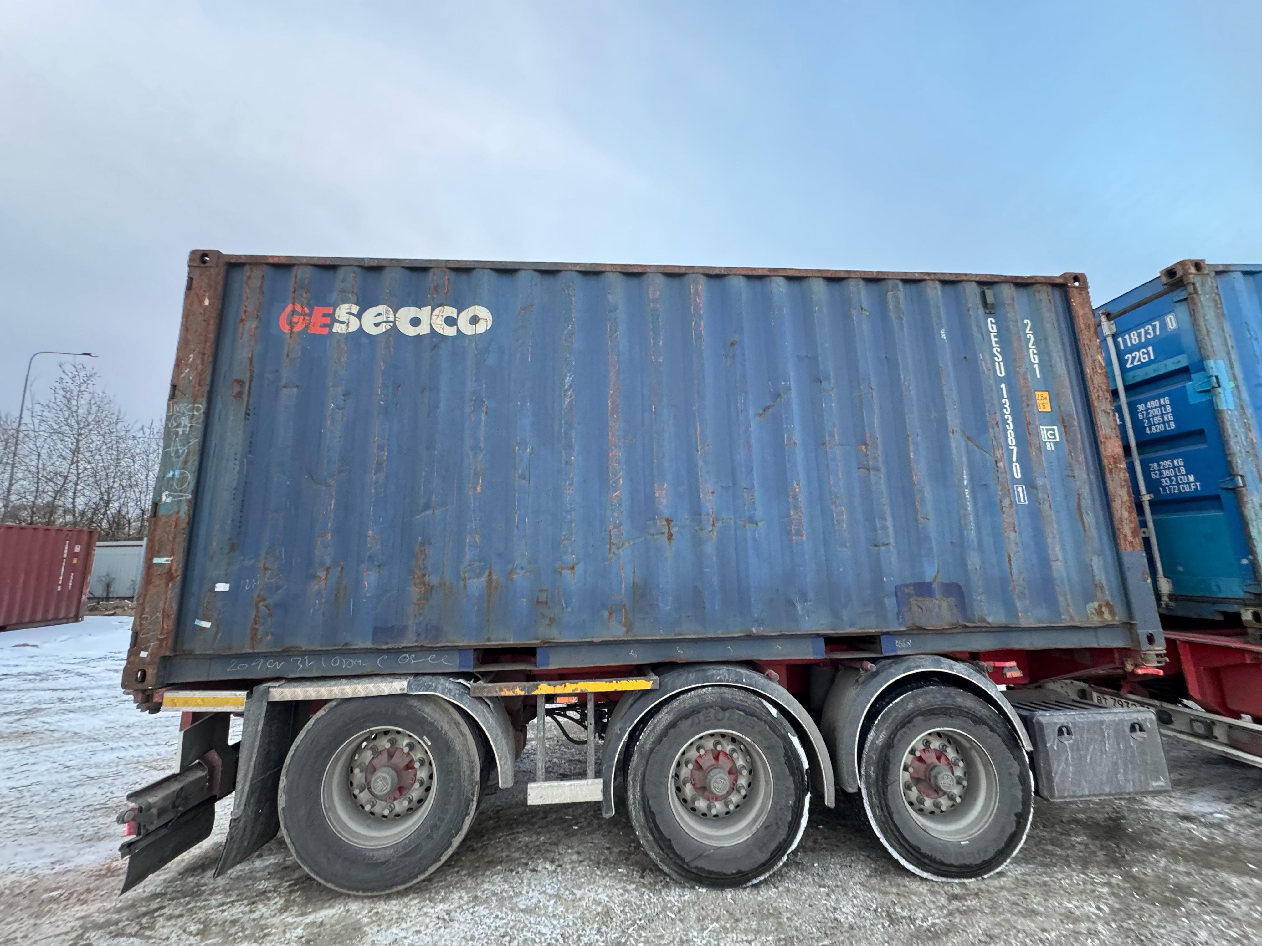 Морской контейнер GESU1338701