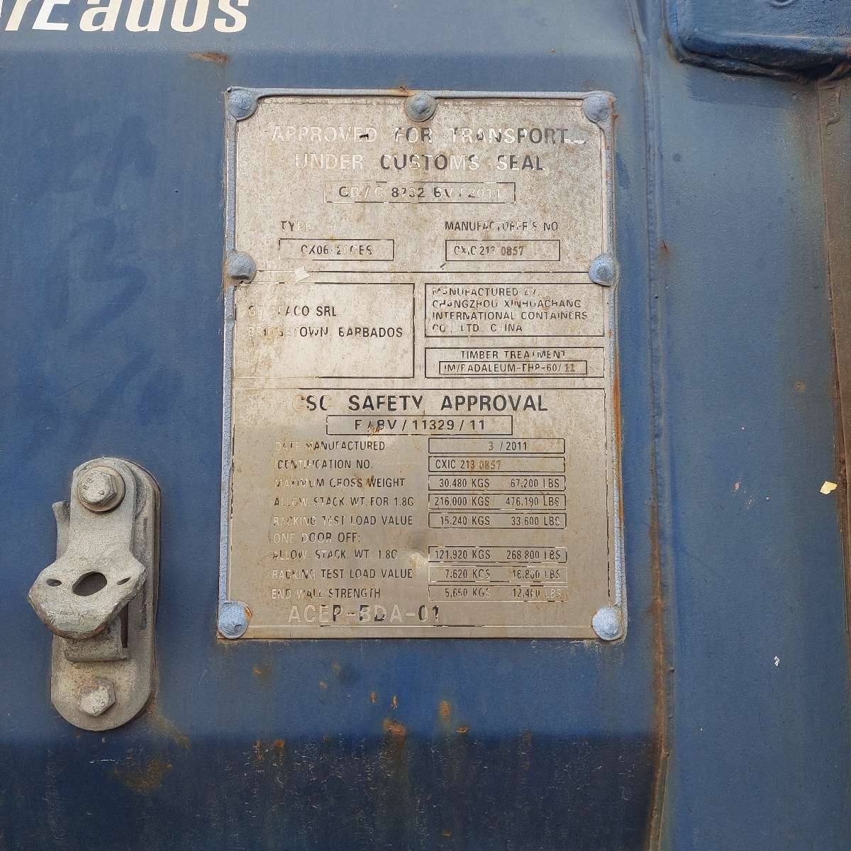 Морской контейнер GESU1359432