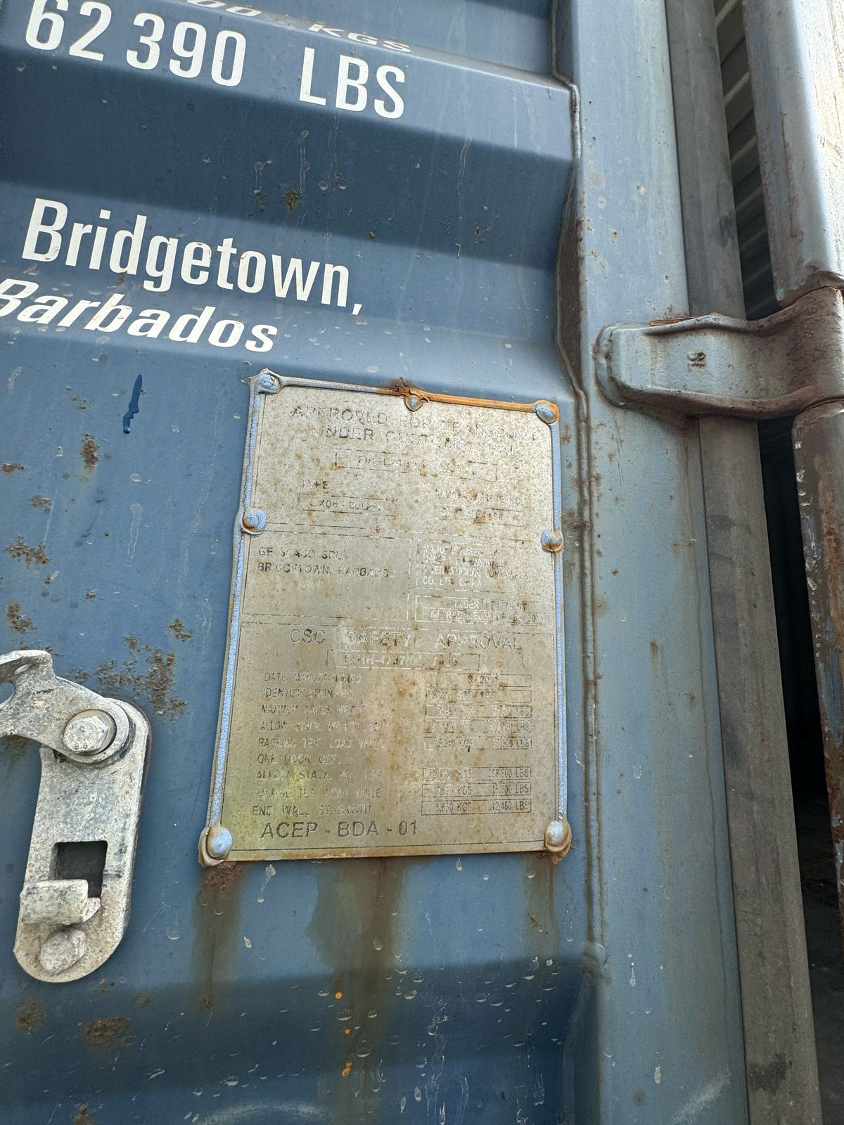 Морской контейнер GESU1367675