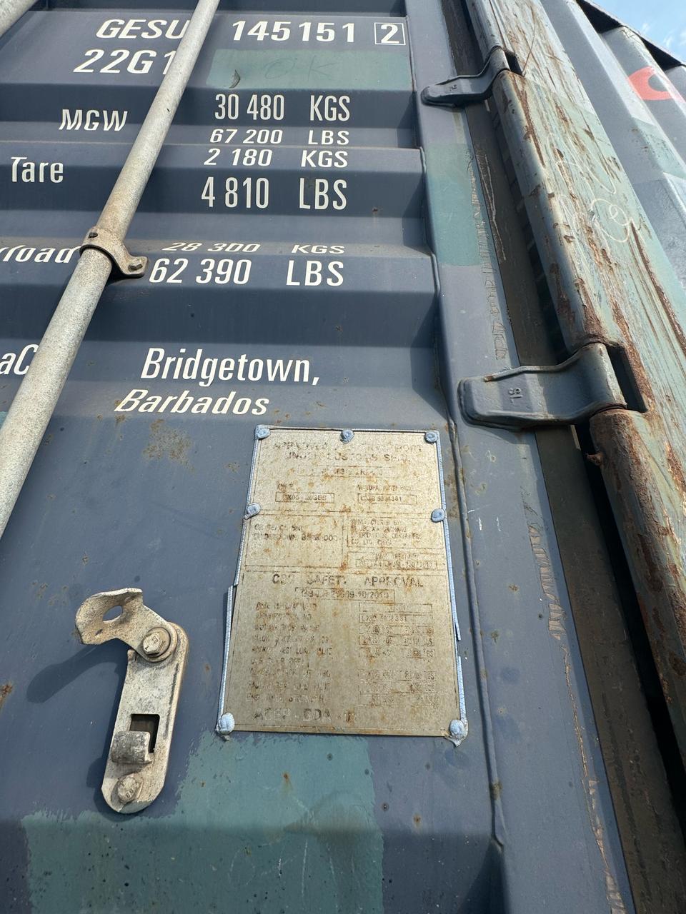 Морской контейнер GESU1451512