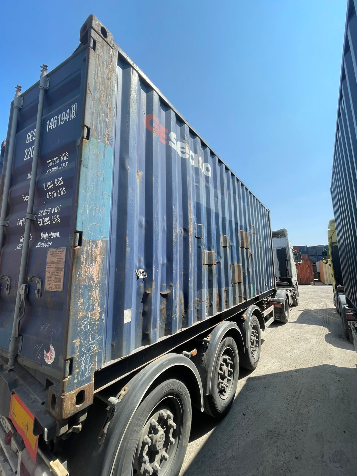 Морской контейнер GESU1461948
