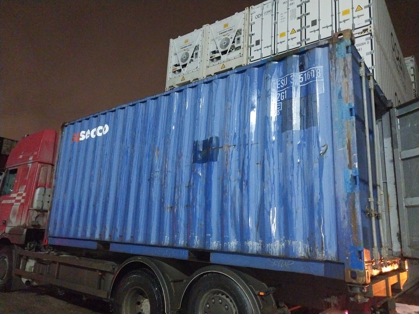 Морской контейнер GESU3551608