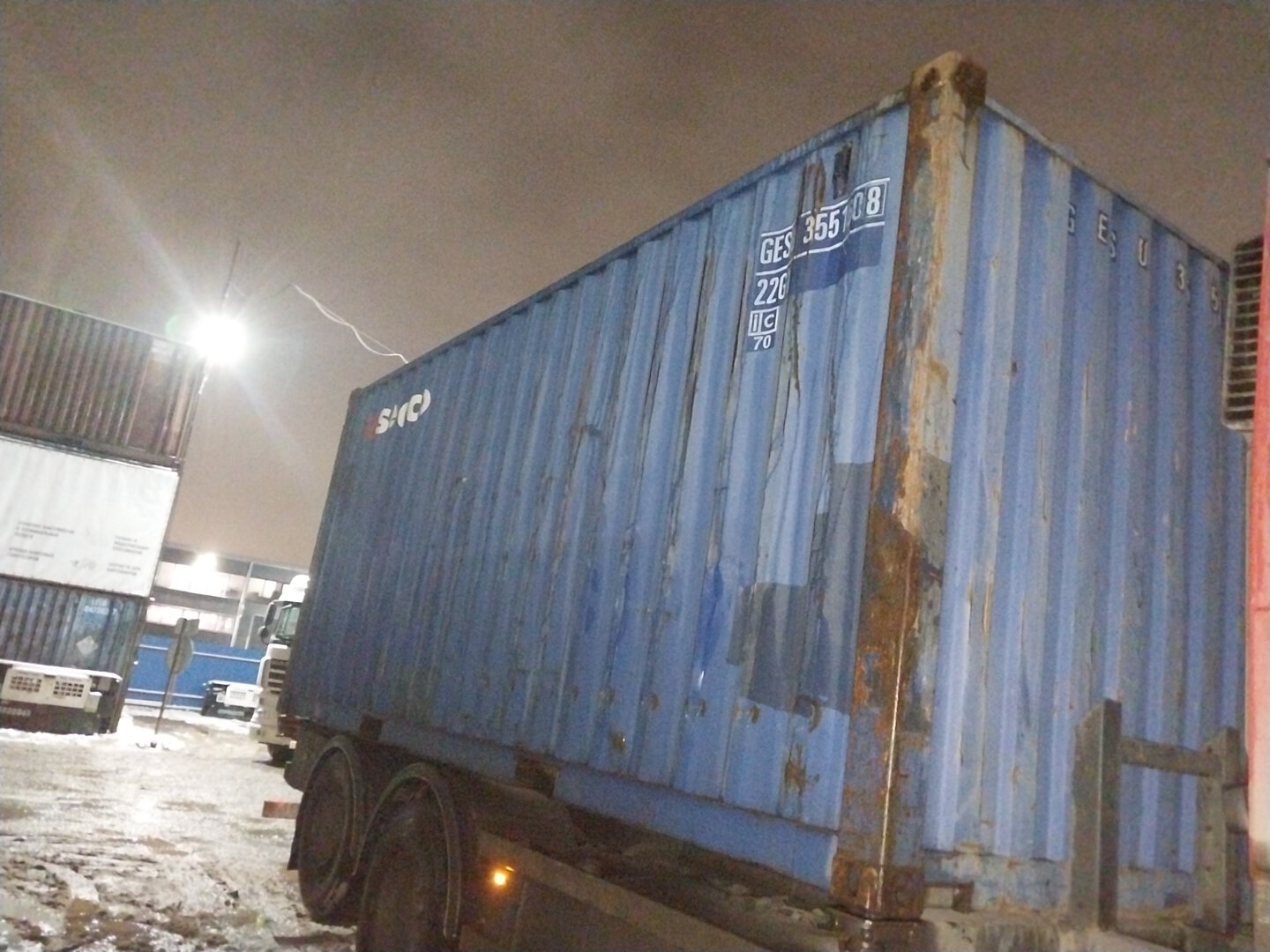 Морской контейнер GESU3551608