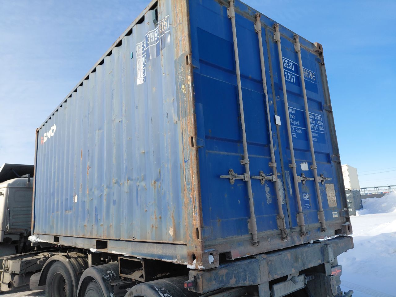 Морской контейнер GESU3555795