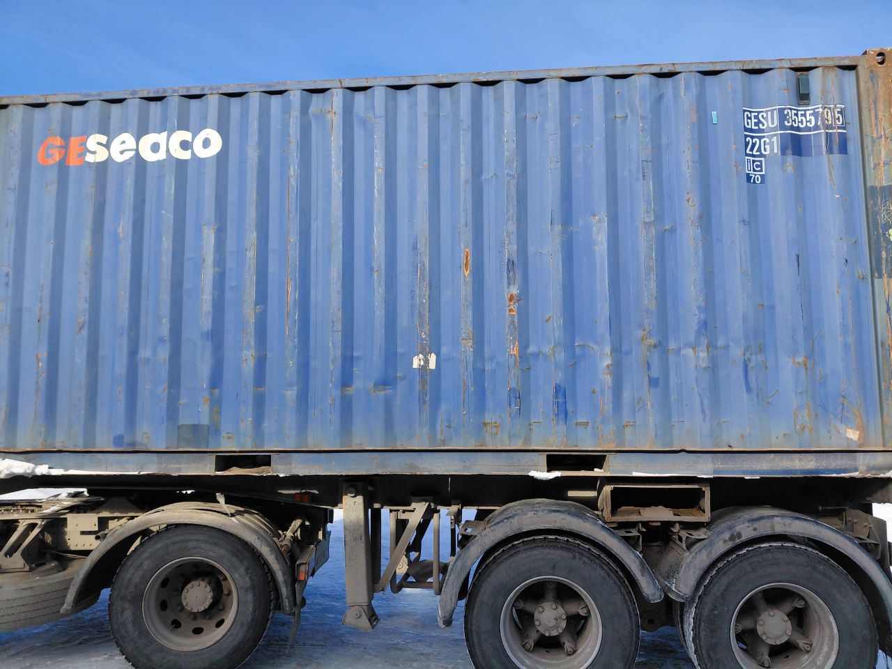 Морской контейнер GESU3555795