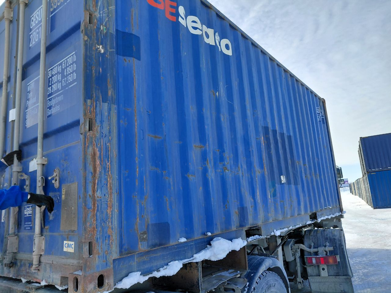 Морской контейнер GESU3555795