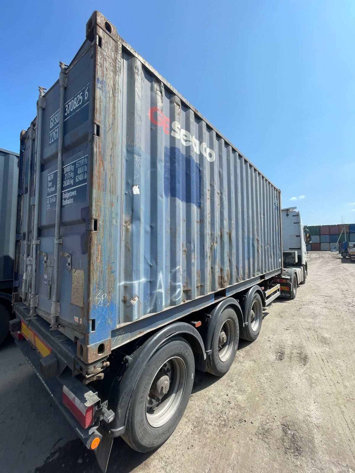 Морской контейнер GESU3708256