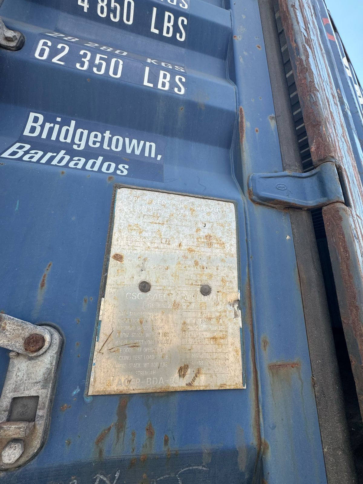 Морской контейнер GESU3831825