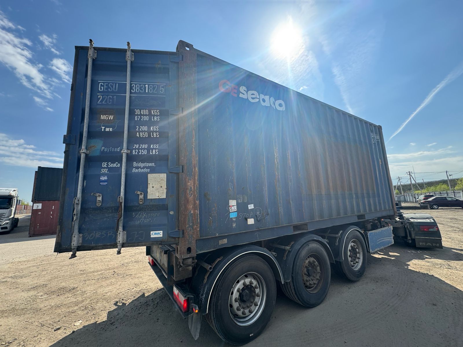 Морской контейнер GESU3831825