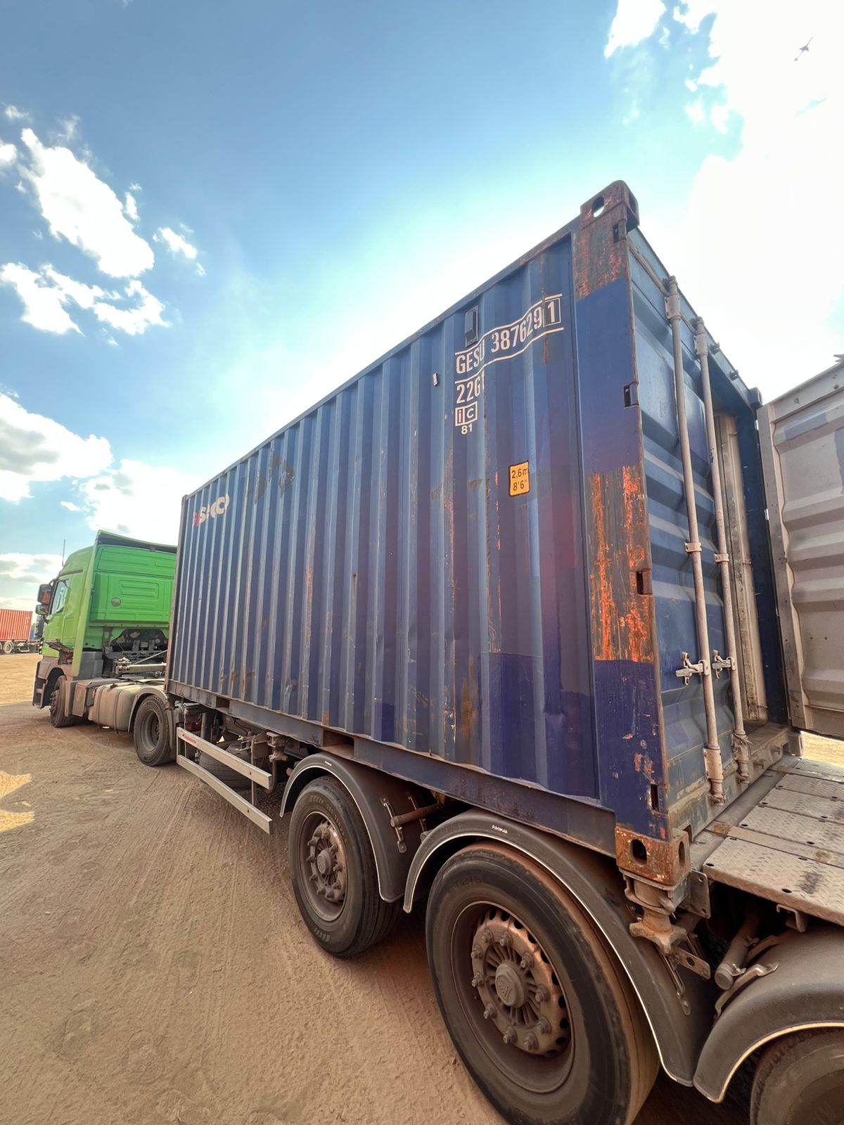 Морской контейнер GESU3876291