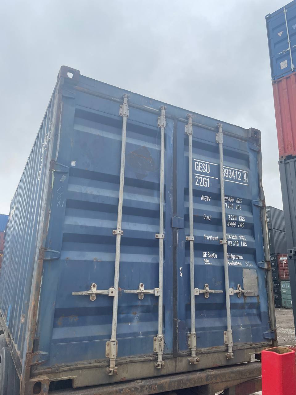 Морской контейнер GESU3934124