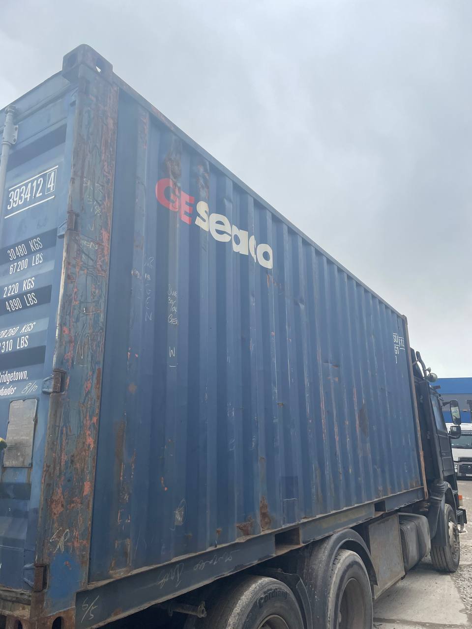 Морской контейнер GESU3934124