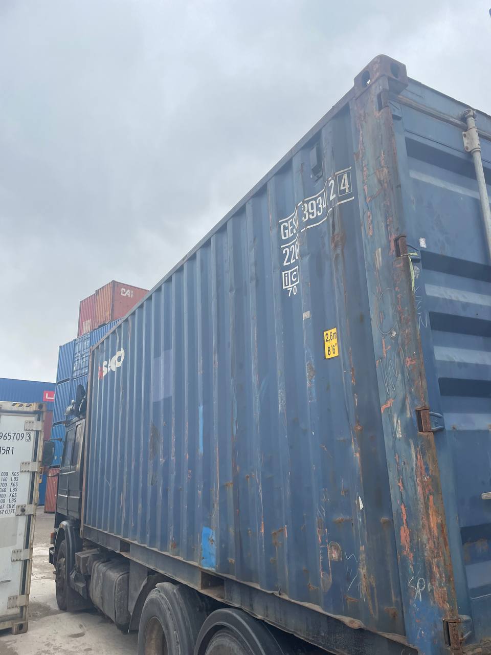 Морской контейнер GESU3934124