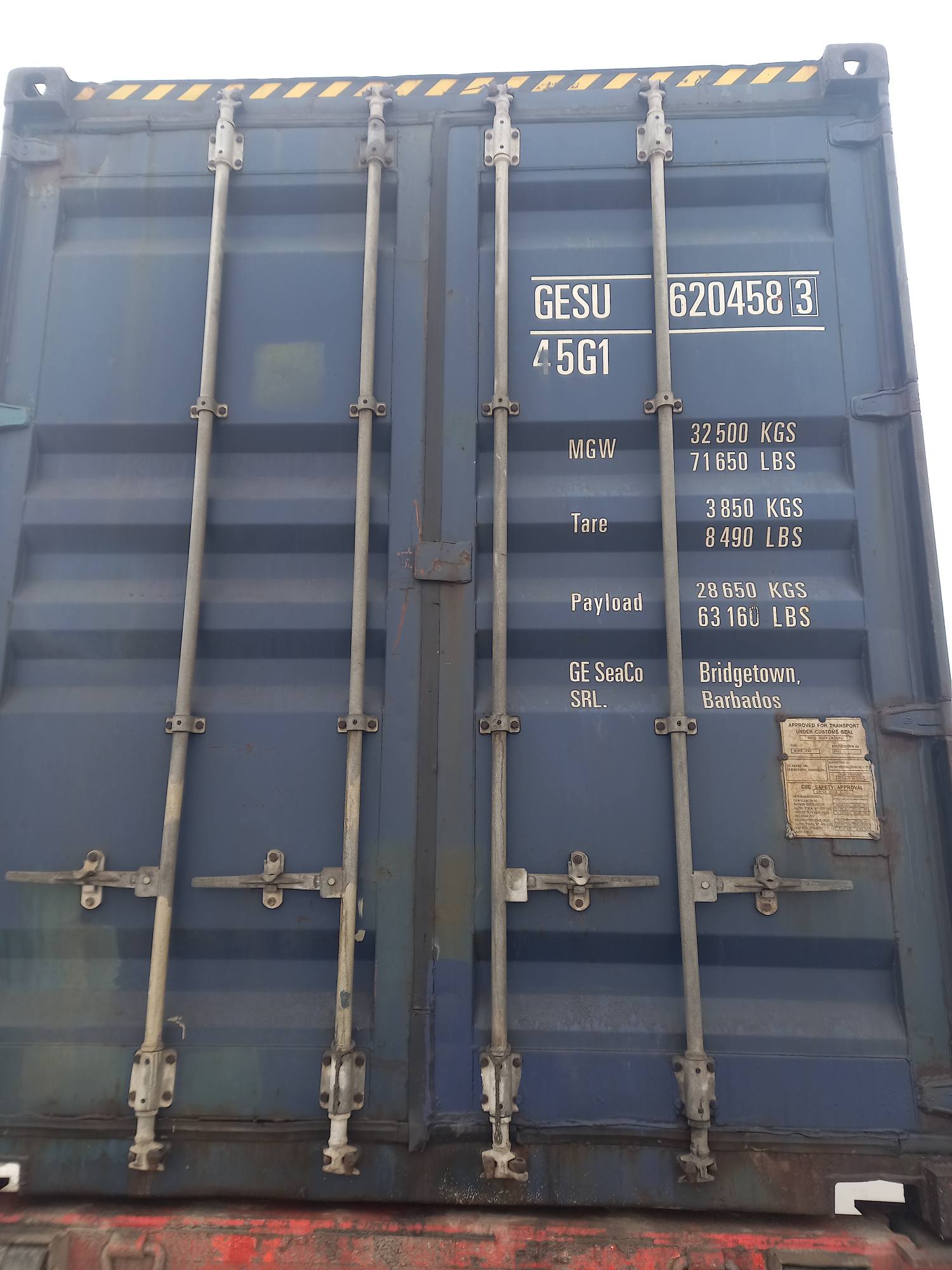 Морской контейнер GESU6204583
