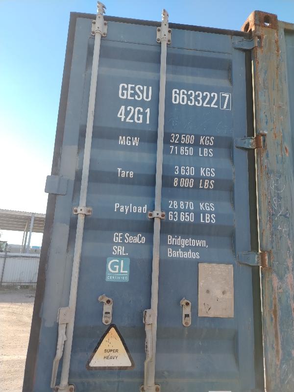 Морской контейнер GESU6633227