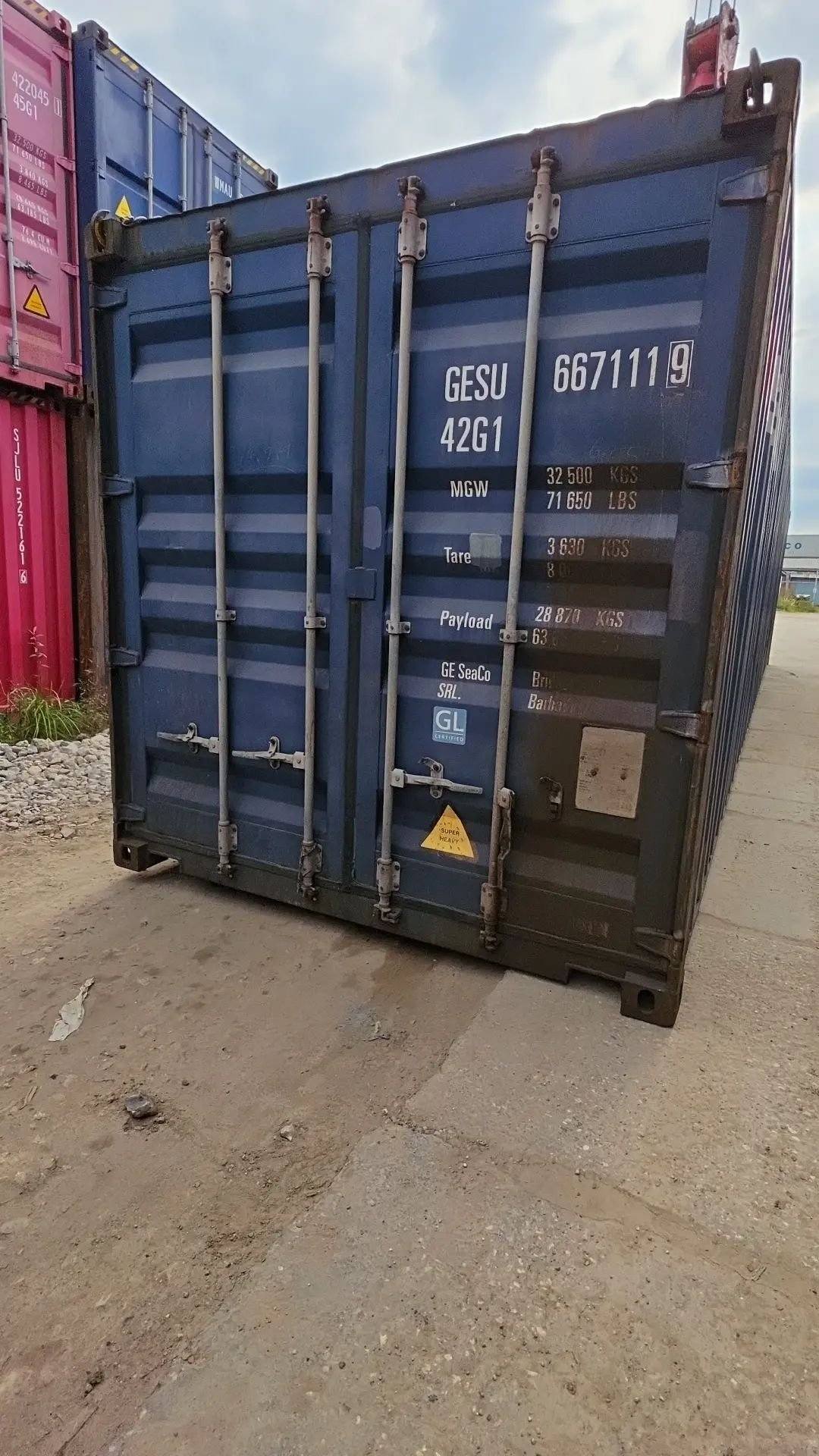 Морской контейнер GESU6671119