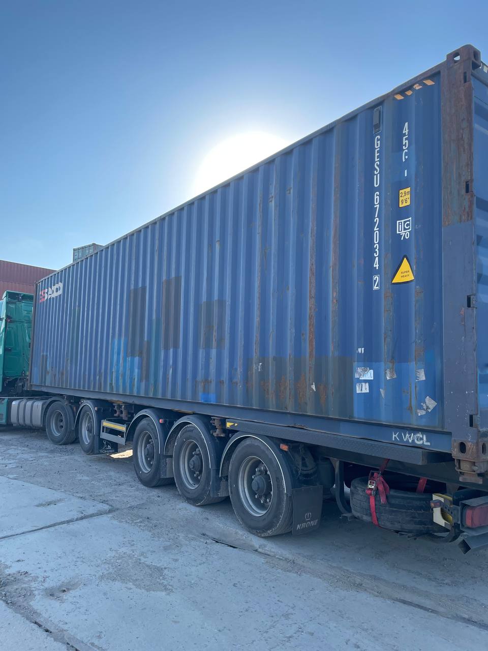 Морской контейнер GESU6720342