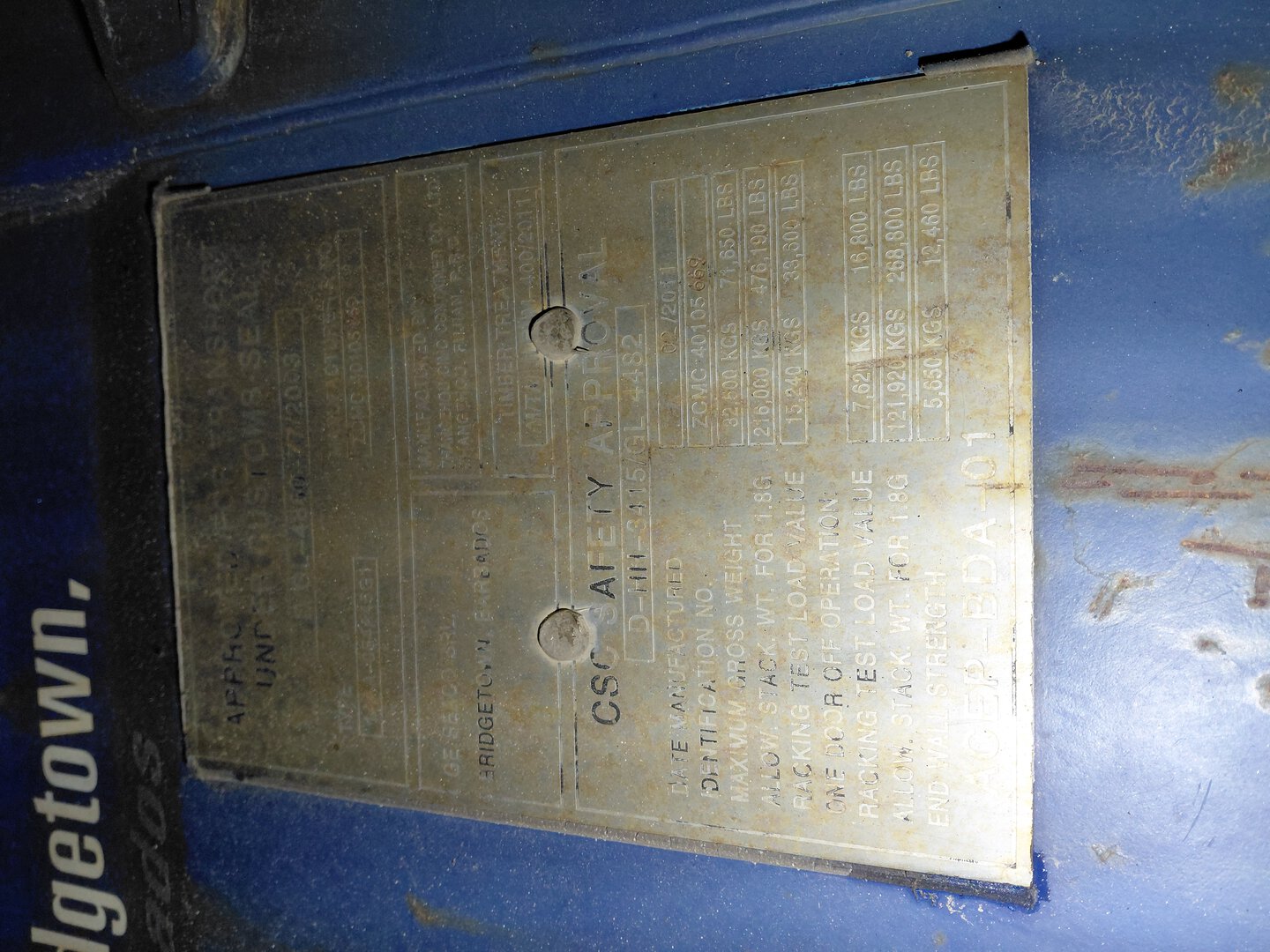 Морской контейнер GESU6739815