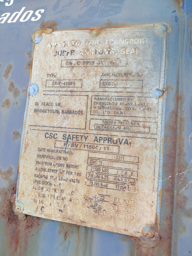 Морской контейнер GESU6890550