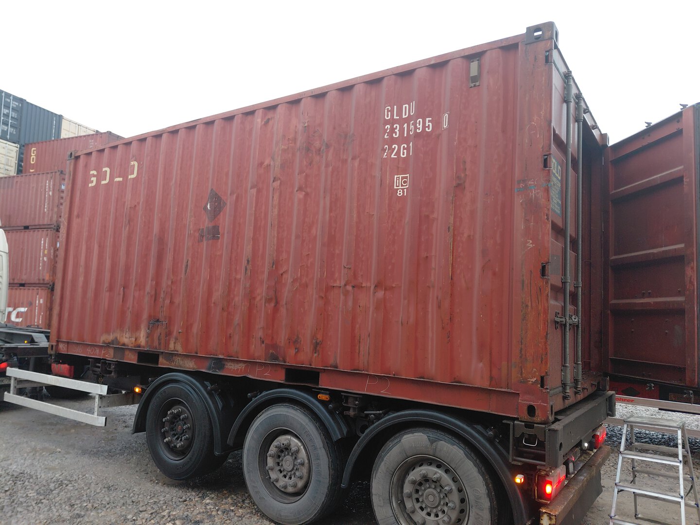 Морской контейнер GLDU2315950