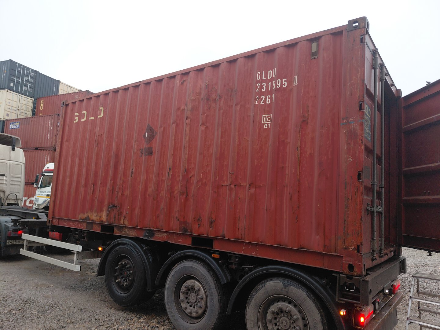 Морской контейнер GLDU2315950