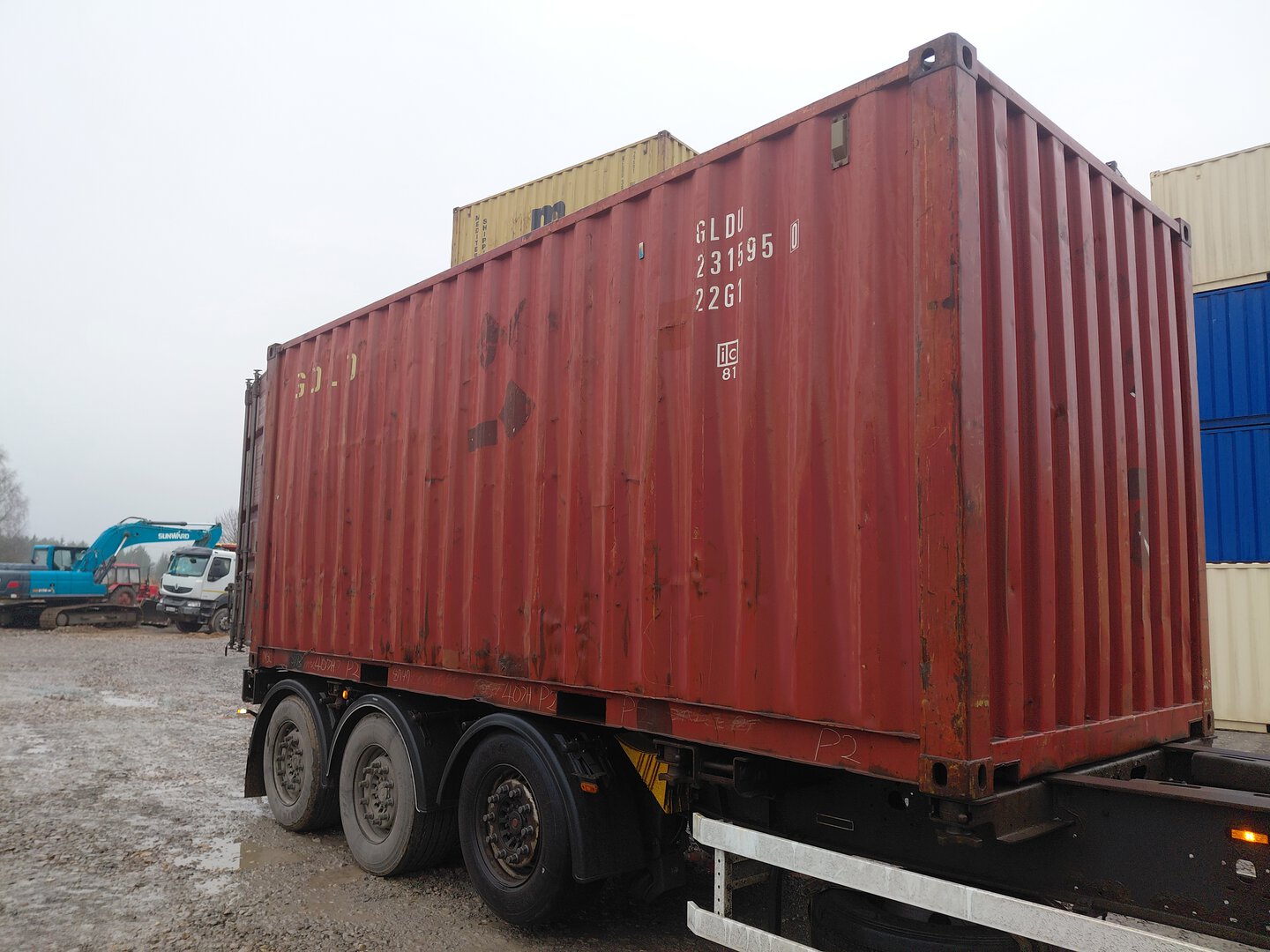 Морской контейнер GLDU2315950