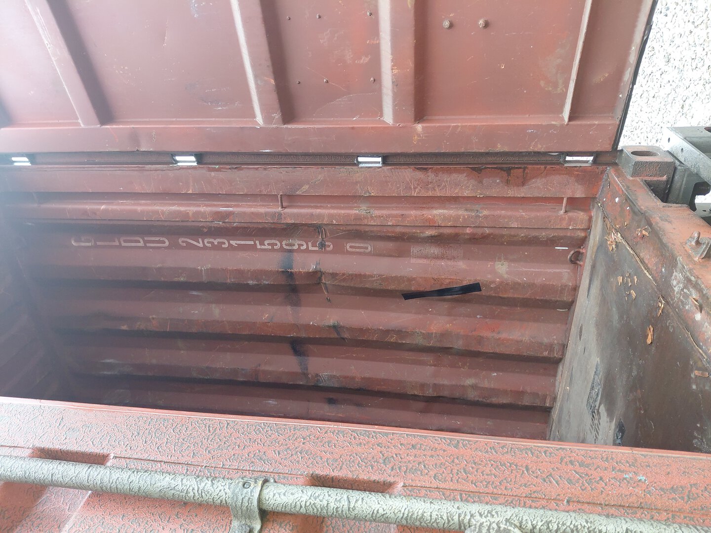 Морской контейнер GLDU2315950