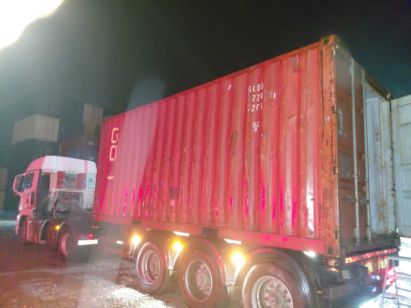 Морской контейнер GLDU3220798