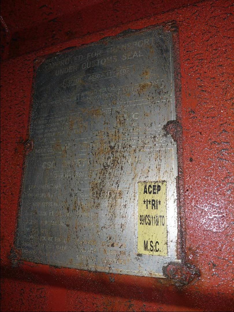 Морской контейнер GLDU3220798