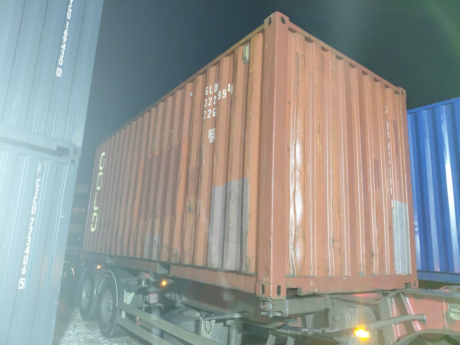 Морской контейнер GLDU3221990