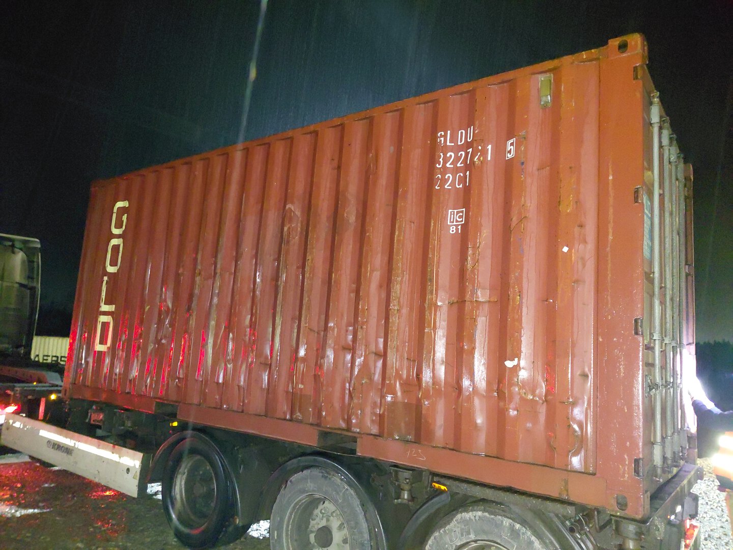 Морской контейнер GLDU3227215