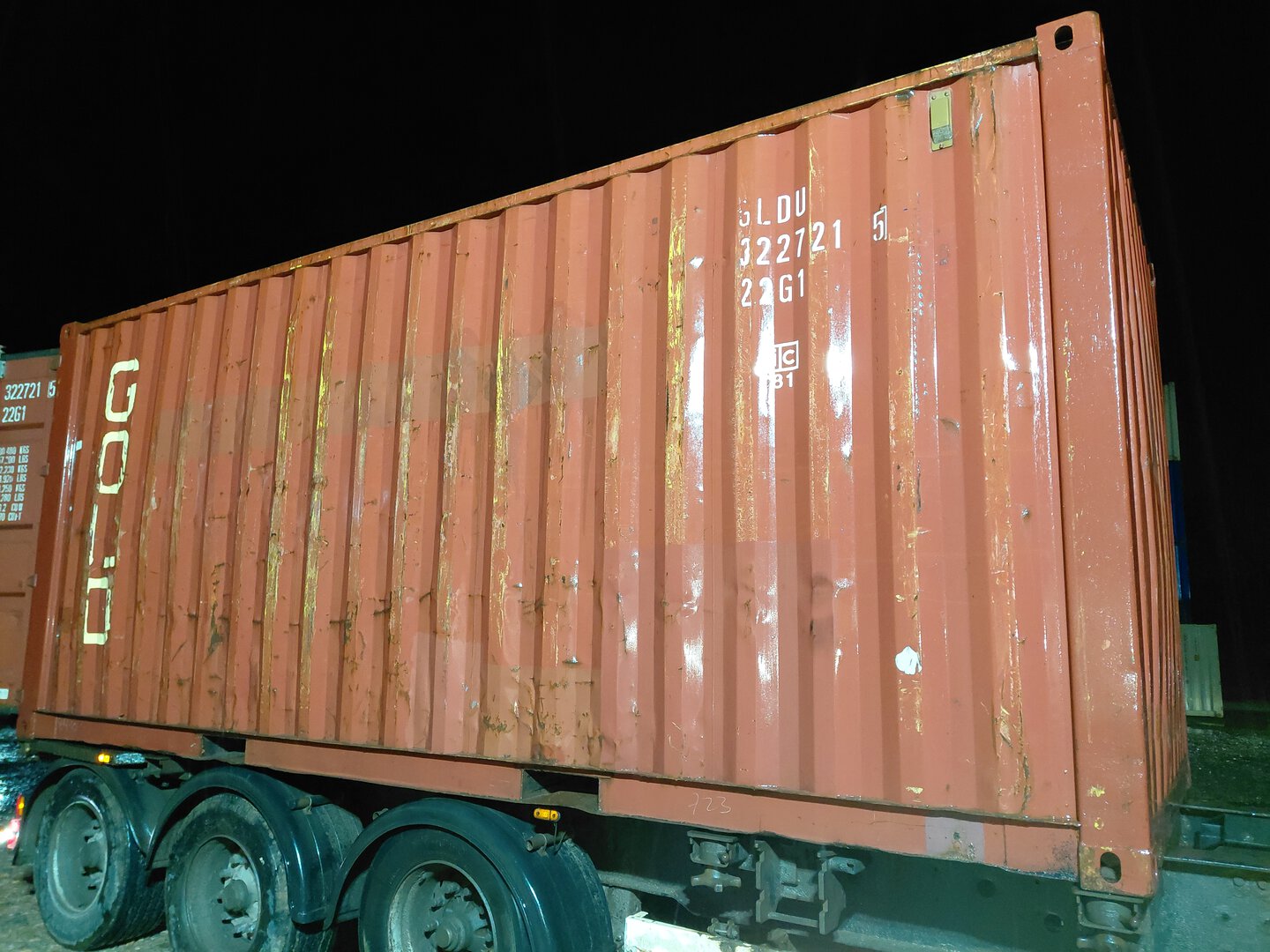 Морской контейнер GLDU3227215