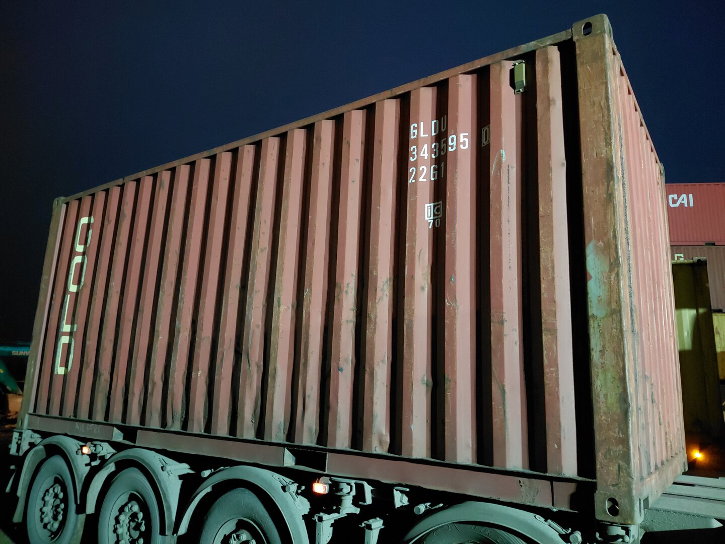 Морской контейнер GLDU3435950