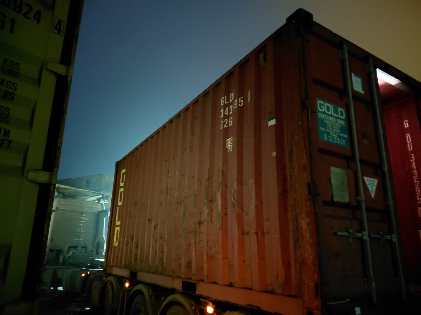 Морской контейнер GLDU3435950