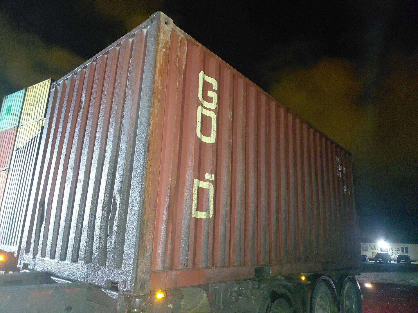 Морской контейнер GLDU3480901