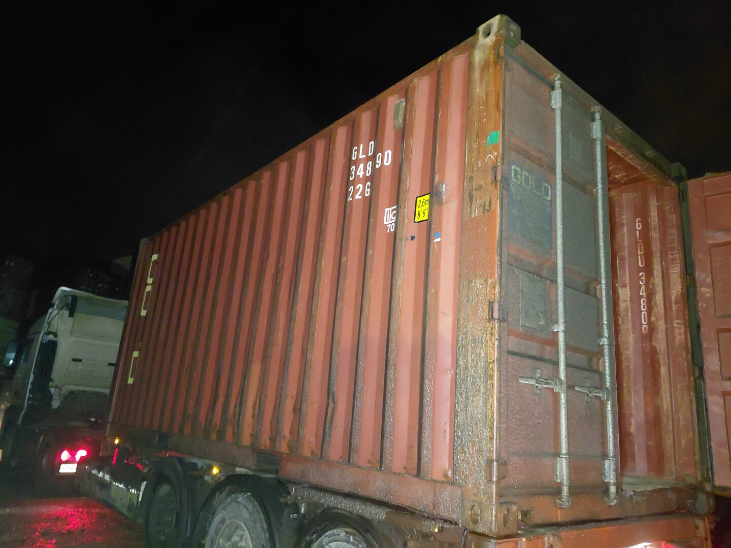 Морской контейнер GLDU3480901