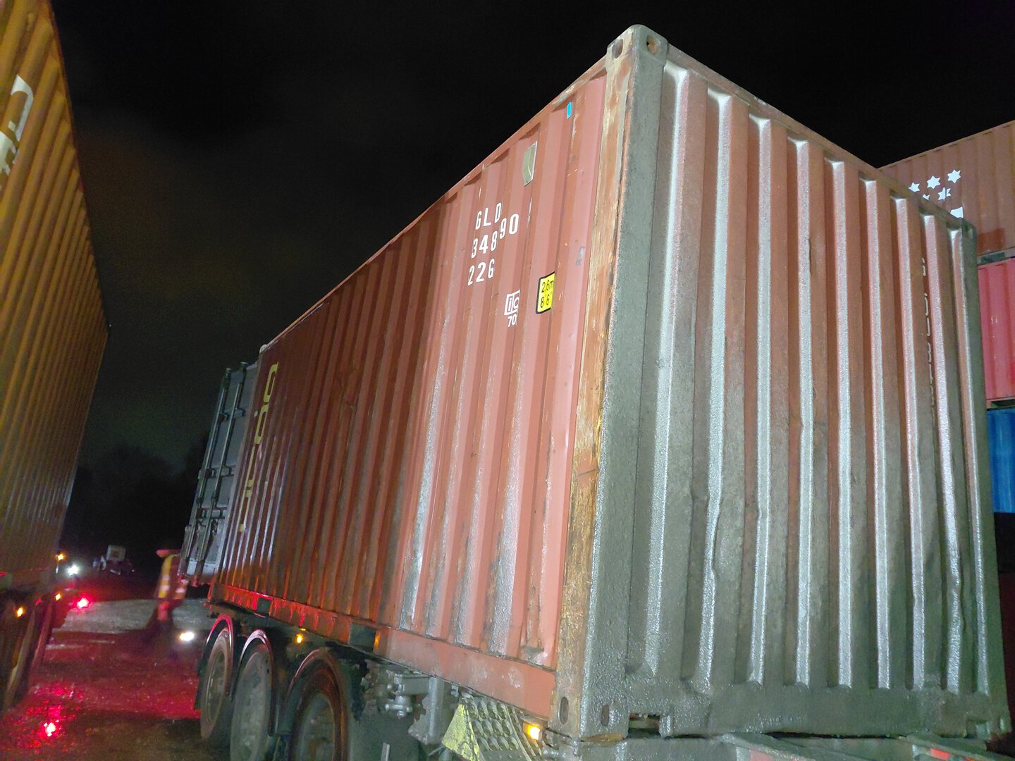 Морской контейнер GLDU3480901