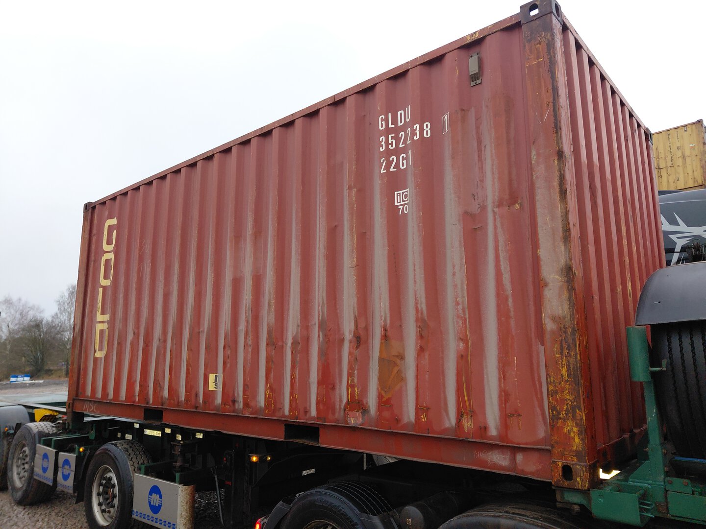Морской контейнер GLDU3522381