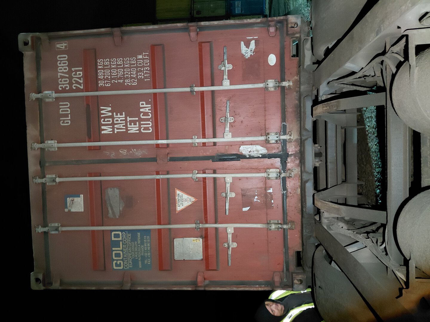 Морской контейнер GLDU3678604