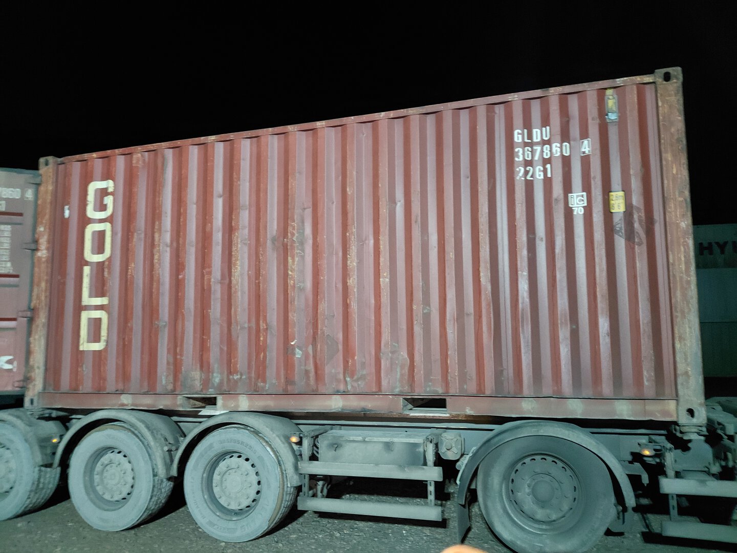 Морской контейнер GLDU3678604