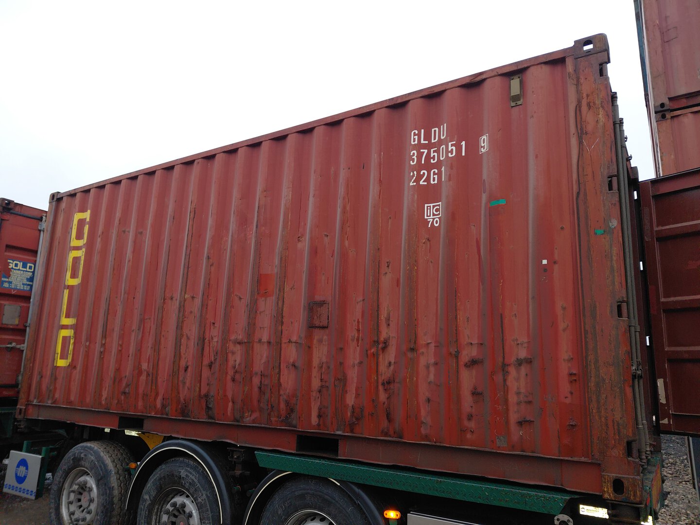 Морской контейнер GLDU3750519