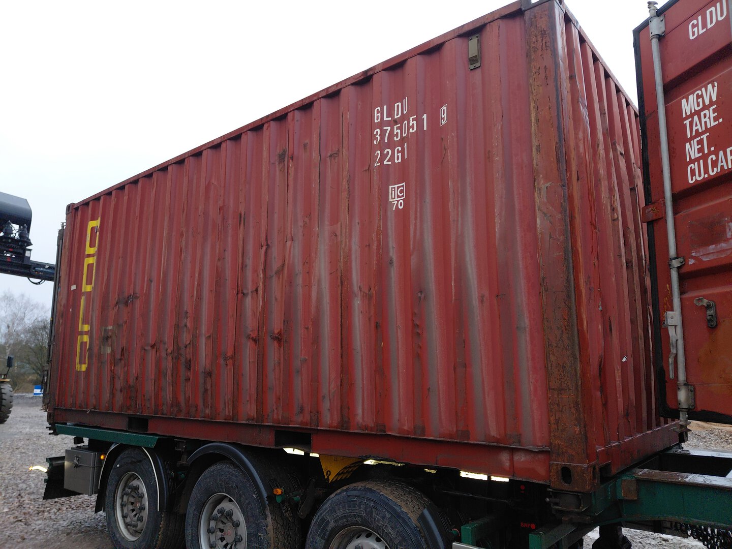 Морской контейнер GLDU3750519