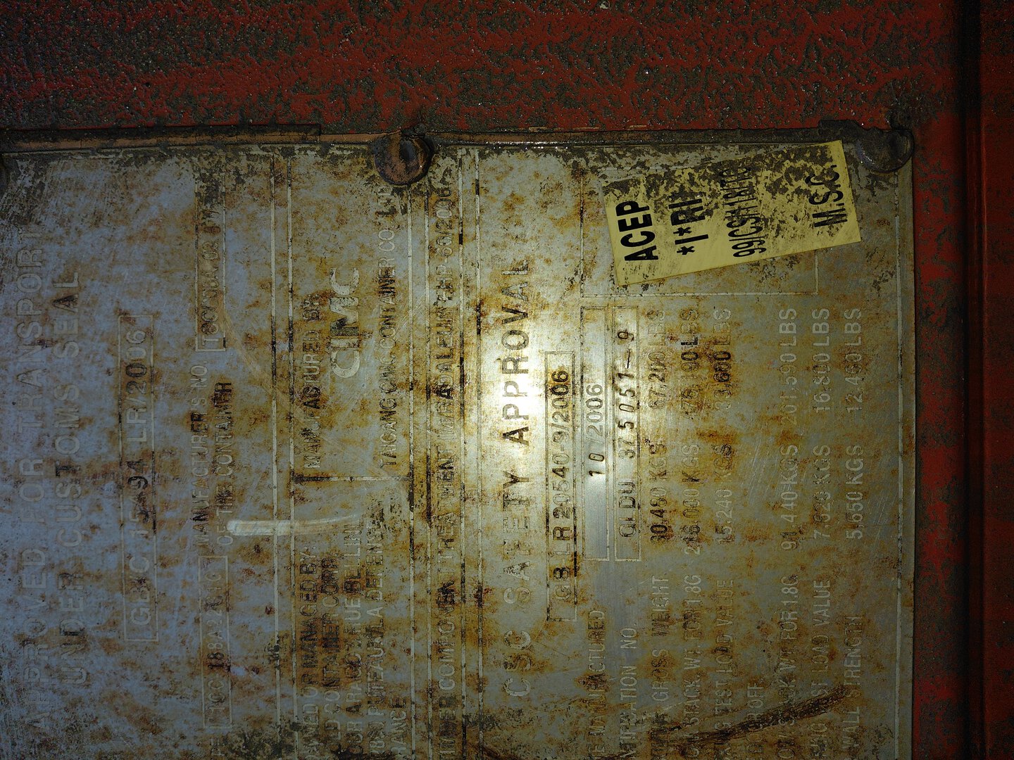 Морской контейнер GLDU3750519