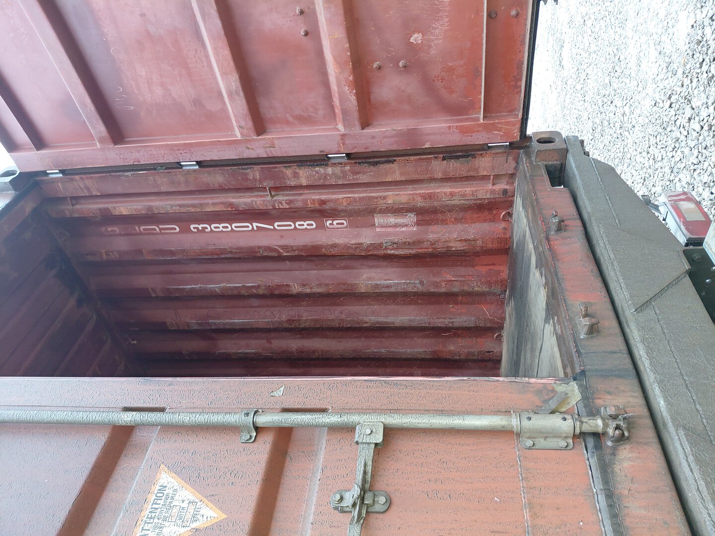 Морской контейнер GLDU3807086