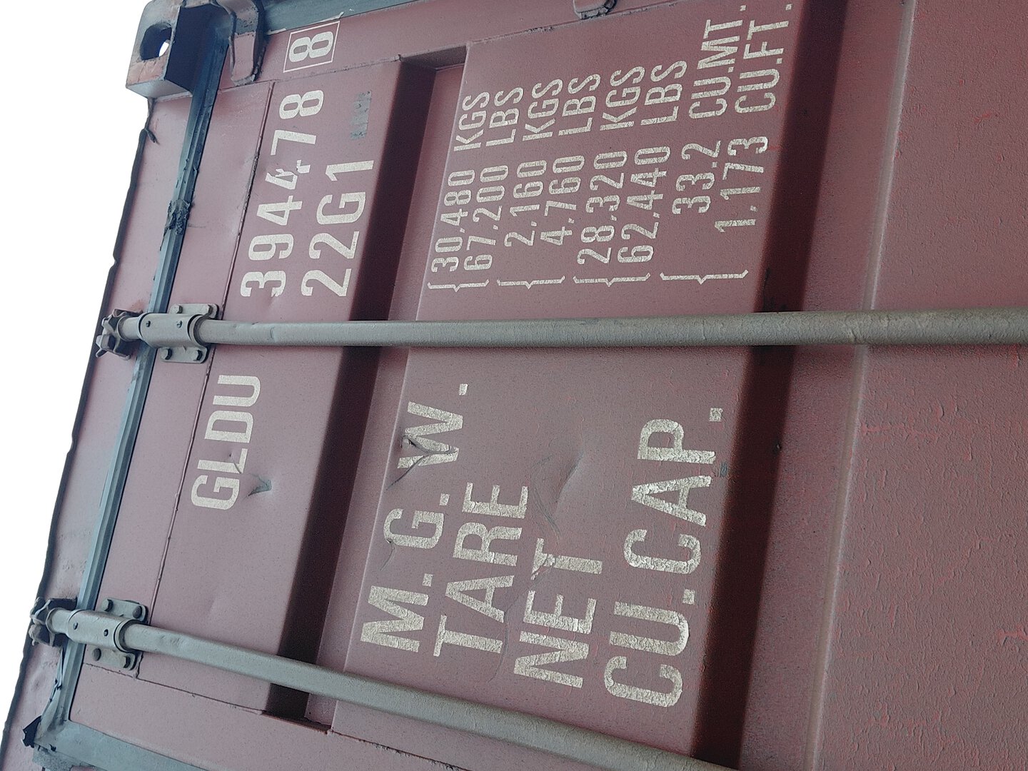 Морской контейнер GLDU3944788