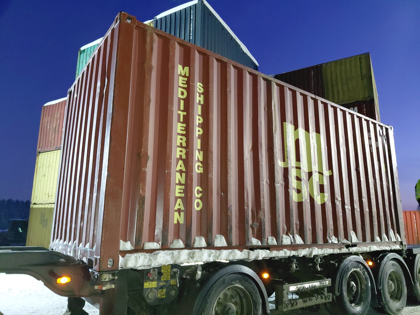 Морской контейнер GLDU3990660