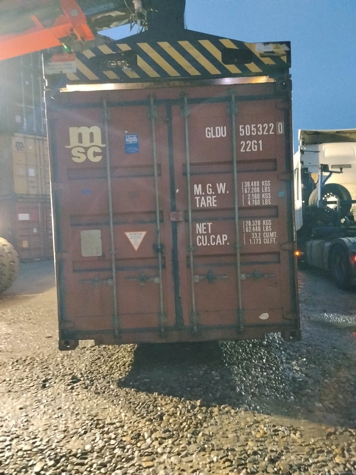 Морской контейнер GLDU5053220